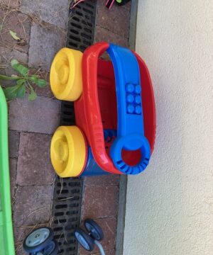 OCCASION - Chariot avec guidon pour enfant