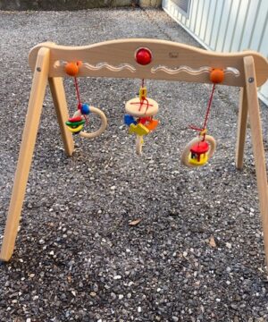 OCCASION - portique d'activités en bois